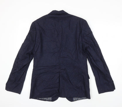 Womens UK Size 8 M&S Blue Jacket