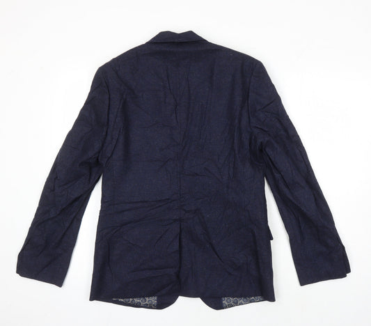 Womens UK Size 8 M&S Blue Jacket