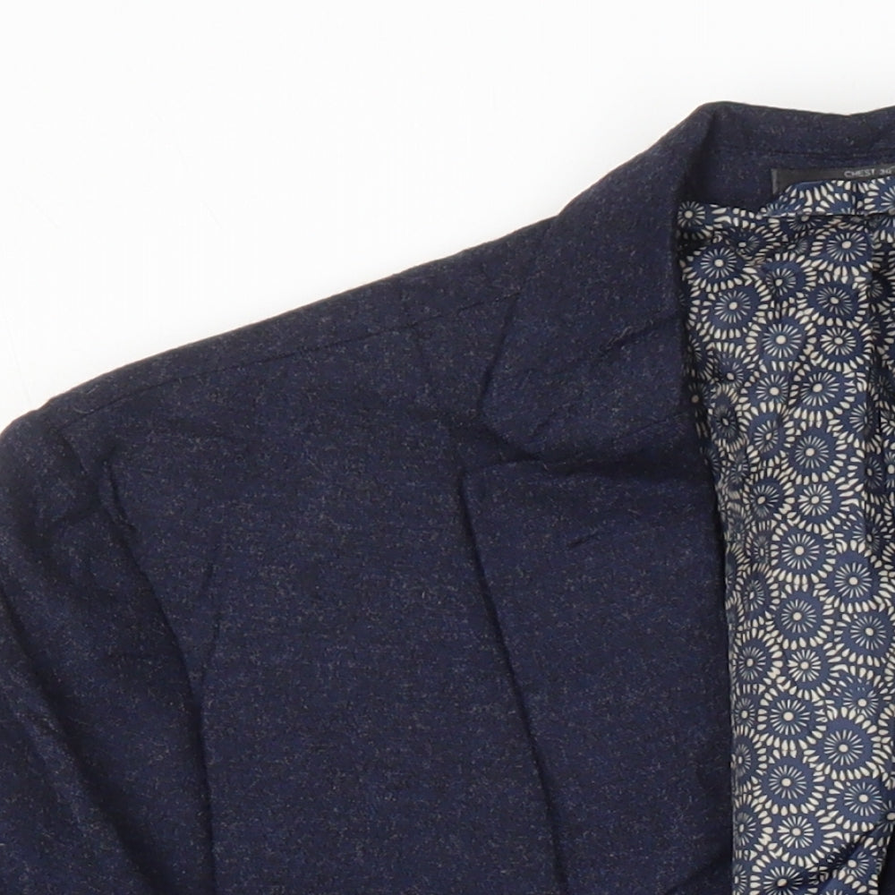 Womens UK Size 8 M&S Blue Jacket