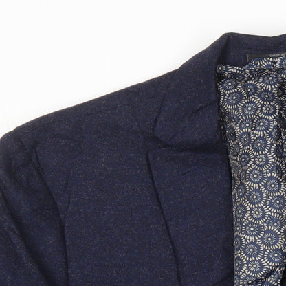 Womens UK Size 8 M&S Blue Jacket