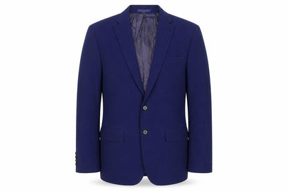 Marks & Spencer Mens Blue Wool Jacket Blazer Size 38 Regular