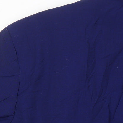 Mens UK Size 38 M&S Regular Blue Suit Jacket