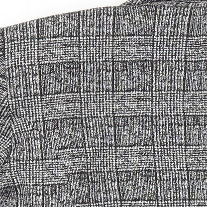River Island Womens Multicoloured Check Jacket Blazer Size 8