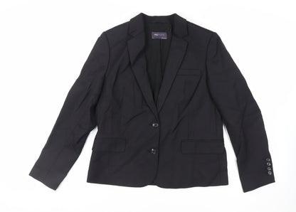 Womens UK Size 12 Marks and Spencer Black Jacket