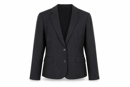Marks & Spencer Womens Black Jacket Blazer Size 12 Button