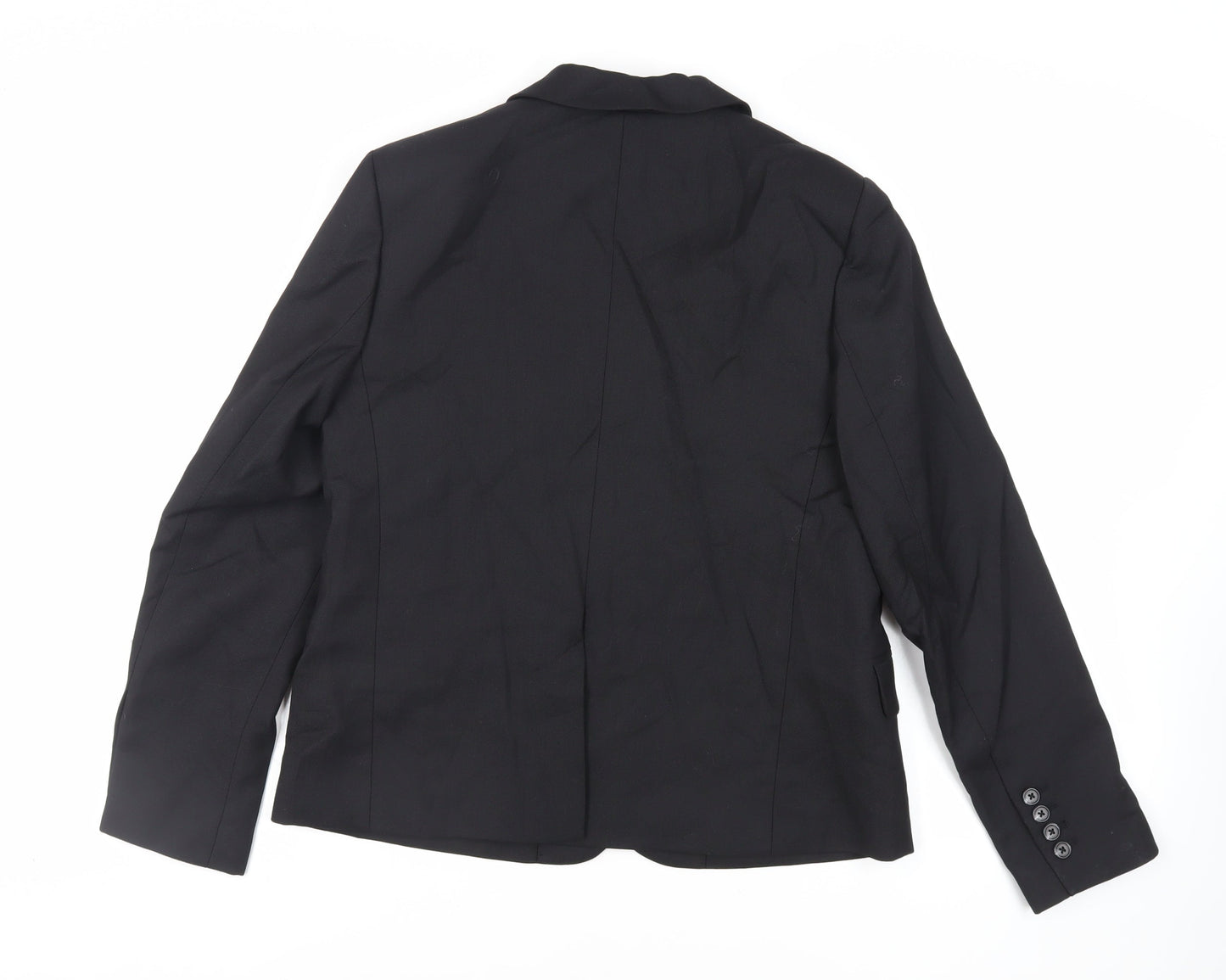Womens UK Size 12 Marks and Spencer Black Jacket