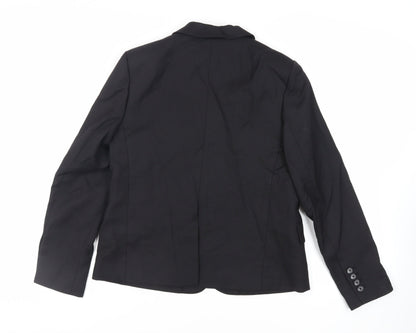 Womens UK Size 12 Marks and Spencer Black Jacket