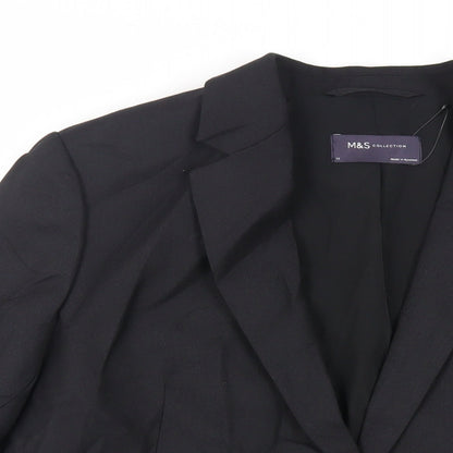 Womens UK Size 12 Marks and Spencer Black Jacket