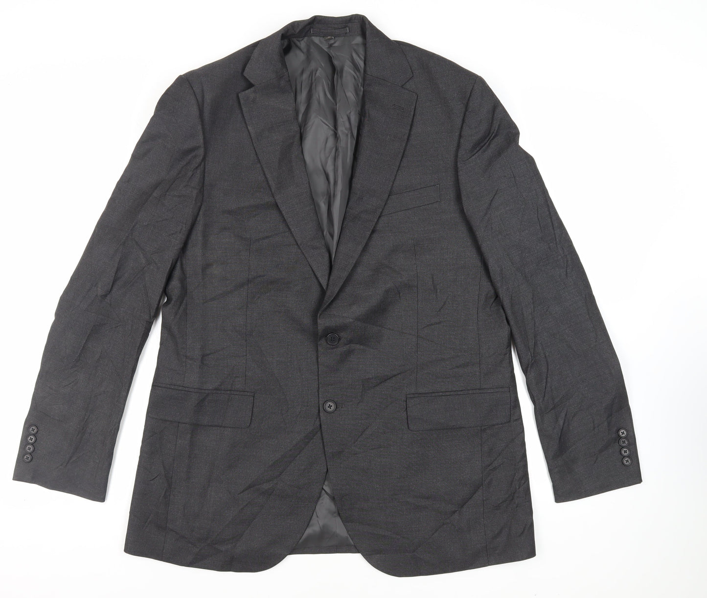Mens UK Size 44 Marks and Spencer Regular Grey Suit Jacket
