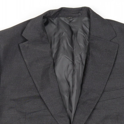 Mens UK Size 44 Marks and Spencer Regular Grey Suit Jacket