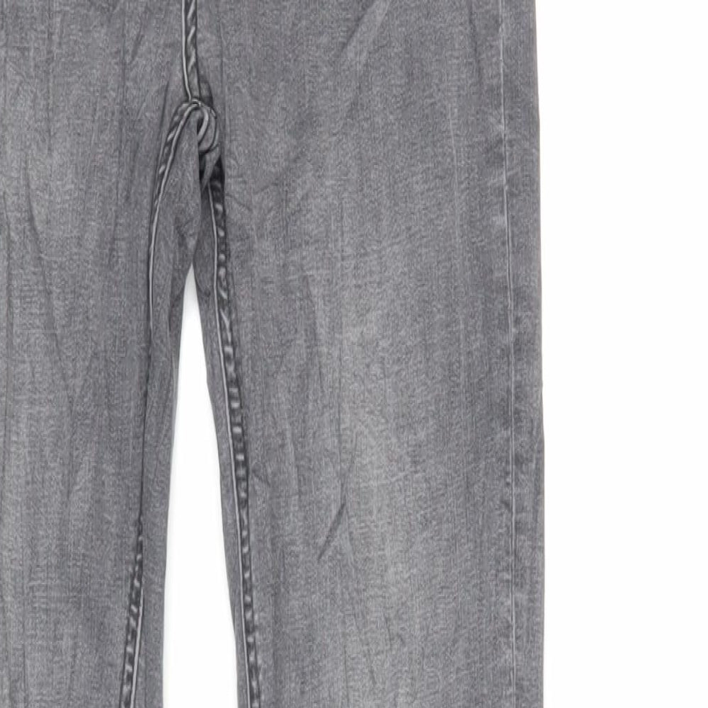 Womens UK Size 8 Marks and Spencer Regular Fit Skinny Grey Jeans