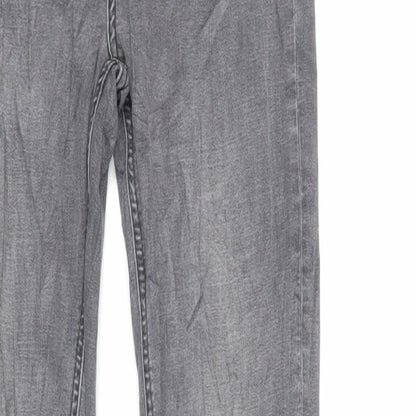 Womens UK Size 8 Marks and Spencer Regular Fit Skinny Grey Jeans