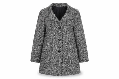 Womens UK Size M Basler Grey Overcoat