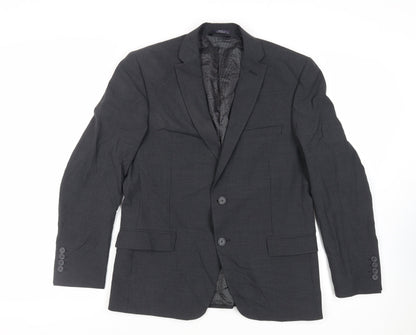 Mens UK Size 40 Marks and Spencer Regular Grey Suit Jacket