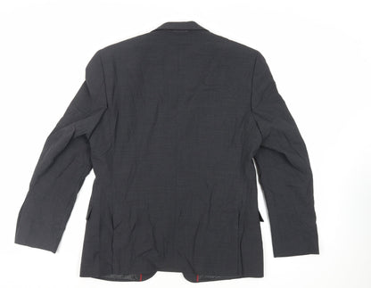 Mens UK Size 40 Marks and Spencer Regular Grey Suit Jacket