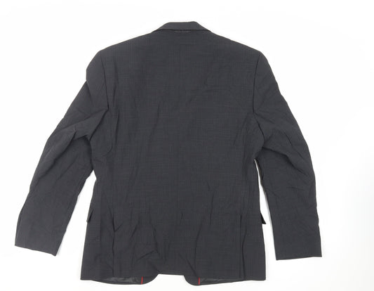 Mens UK Size 40 Marks and Spencer Regular Grey Suit Jacket
