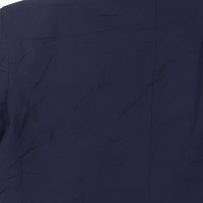 Mens UK Size 42 Marks and Spencer Regular Blue Suit Jacket
