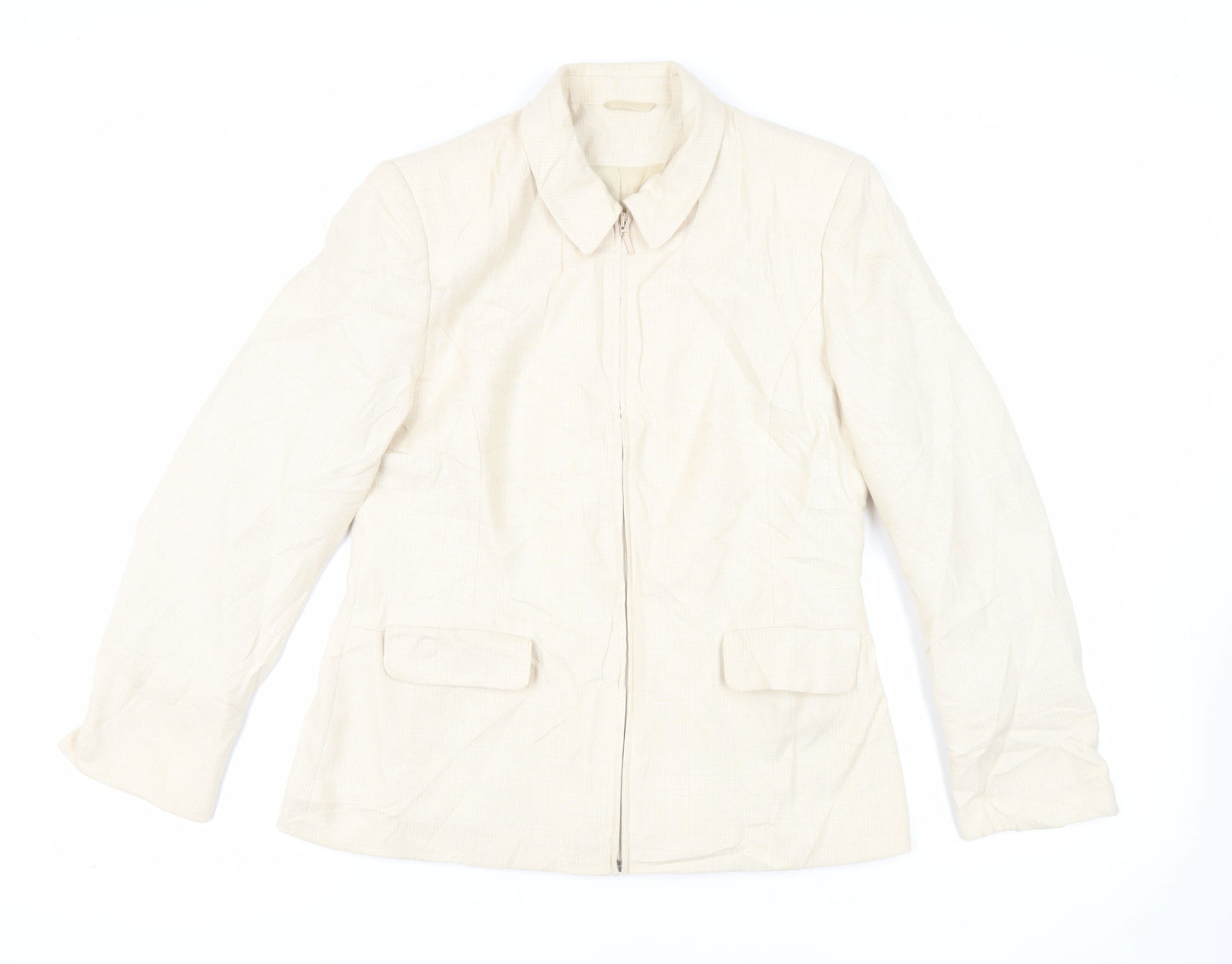 Womens UK Size 14 Berkertex Beige Jacket
