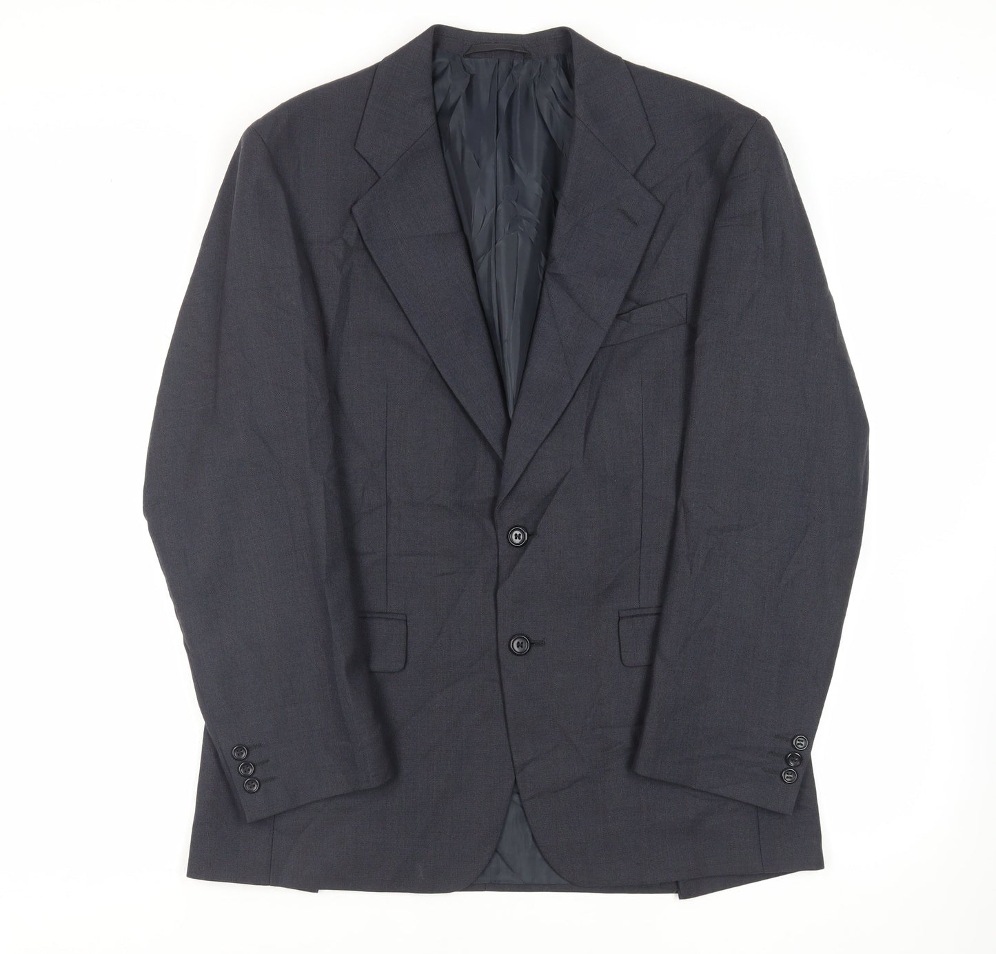 Mens UK Size 40 Debenhams Regular Blue Suit Jacket