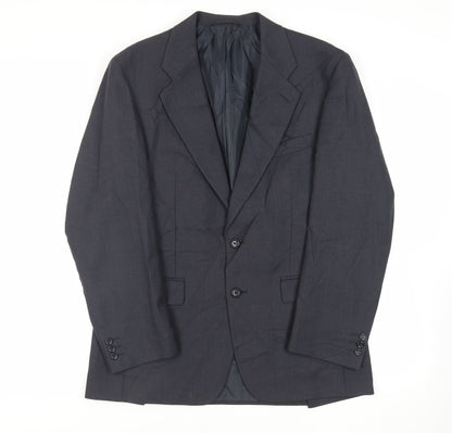 Mens UK Size 40 Debenhams Regular Blue Suit Jacket