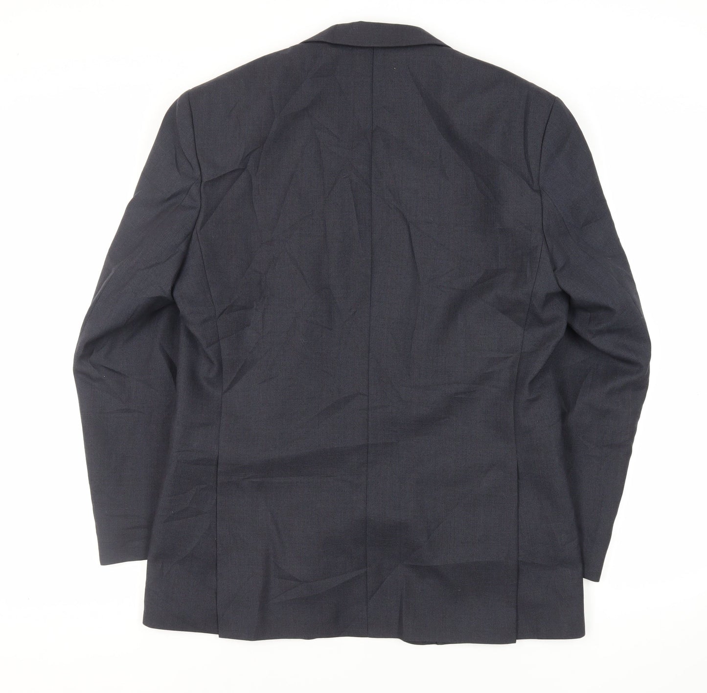 Mens UK Size 40 Debenhams Regular Blue Suit Jacket