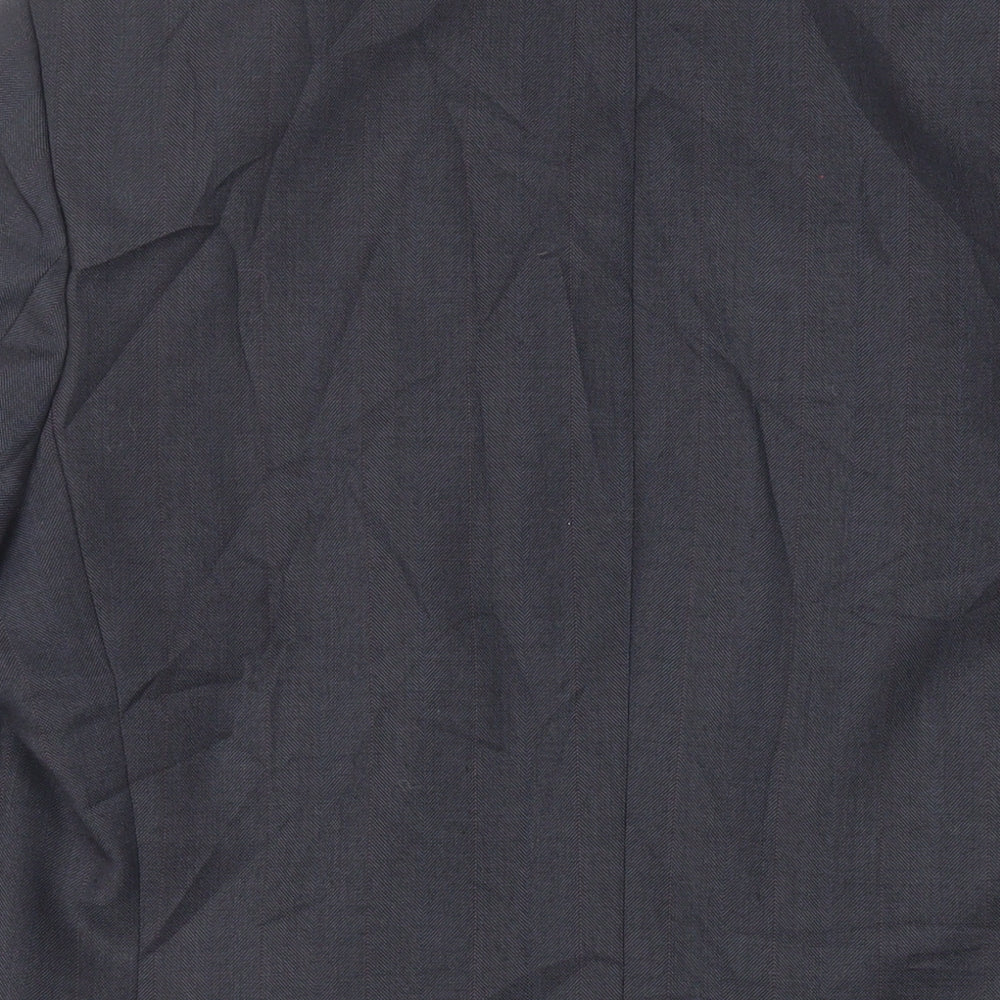 Mens UK Size 40 Debenhams Regular Blue Suit Jacket