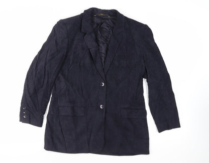 Womens UK Size 14 St Michael Blue Jacket