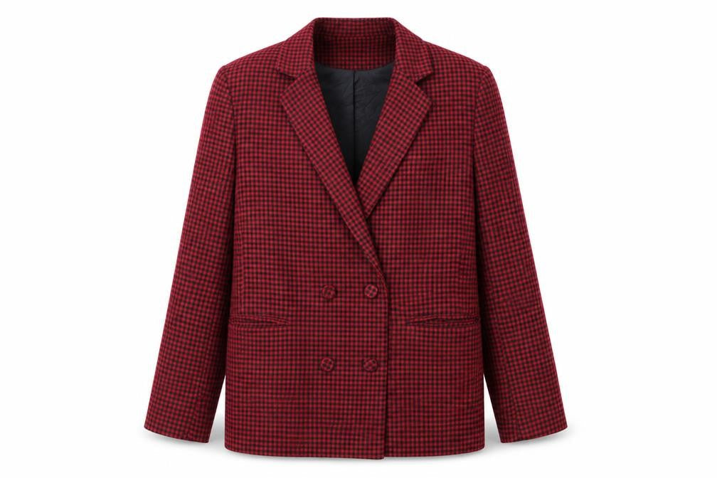 Womens UK Size M Stradivarius Red Jacket