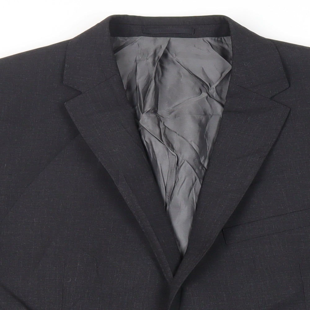 Mens UK Size 40 John Lewis Regular Black Suit Jacket