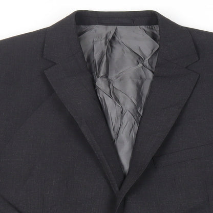 Mens UK Size 40 John Lewis Regular Black Suit Jacket