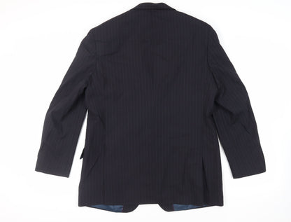 Mens UK Size 42 Marks and Spencer Regular Blue Suit Jacket