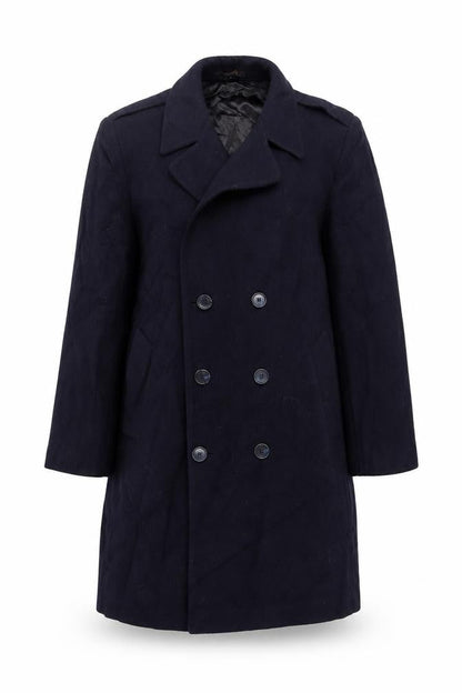 Womens UK Size L London Fog Blue Overcoat