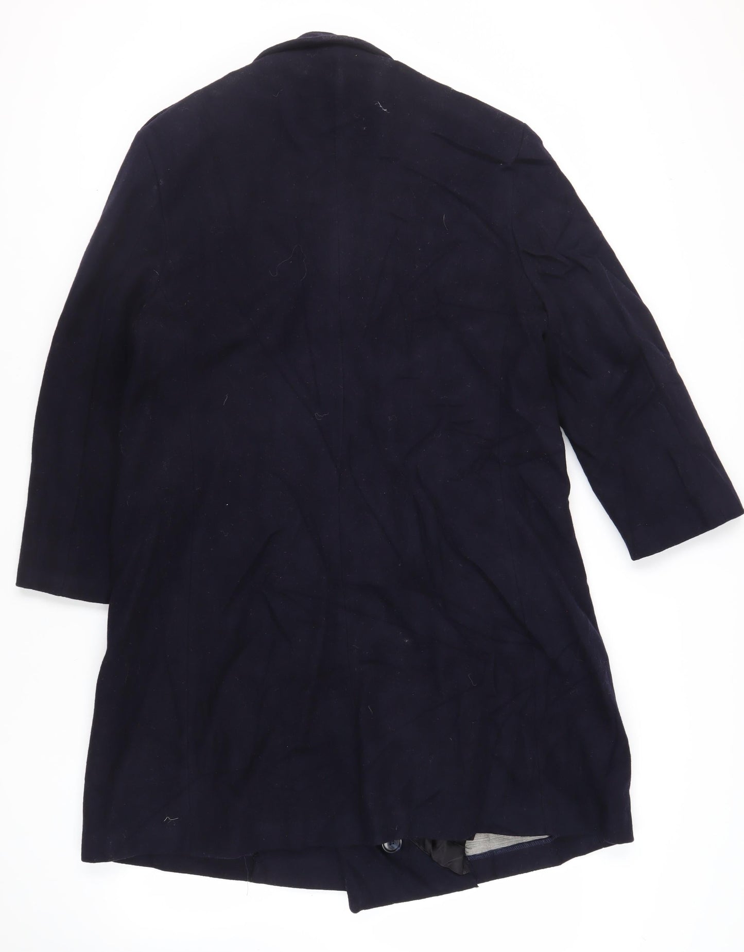 Womens UK Size L London Fog Blue Overcoat