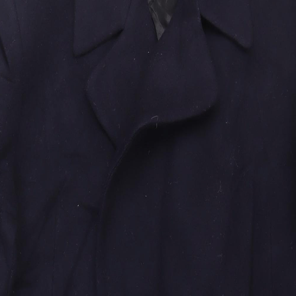 Womens UK Size L London Fog Blue Overcoat