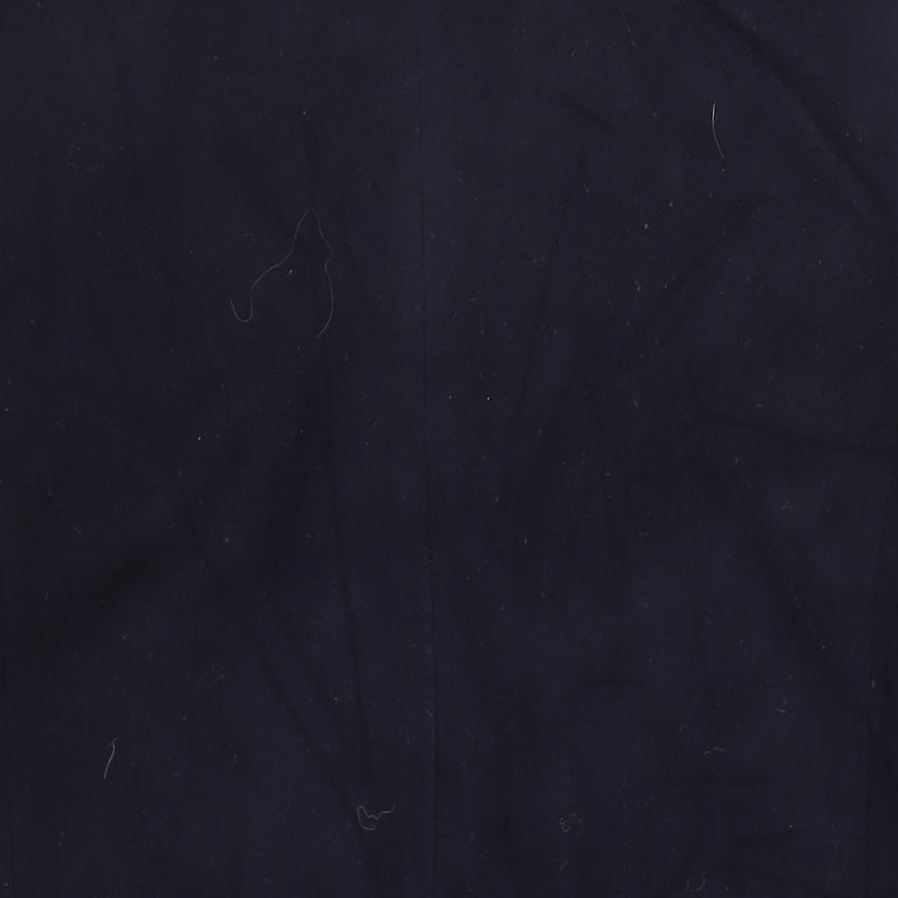 Womens UK Size L London Fog Blue Overcoat
