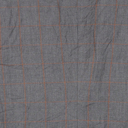 English Laundry Mens Grey Plaid Wool Jacket Suit Jacket Size 40 Regular