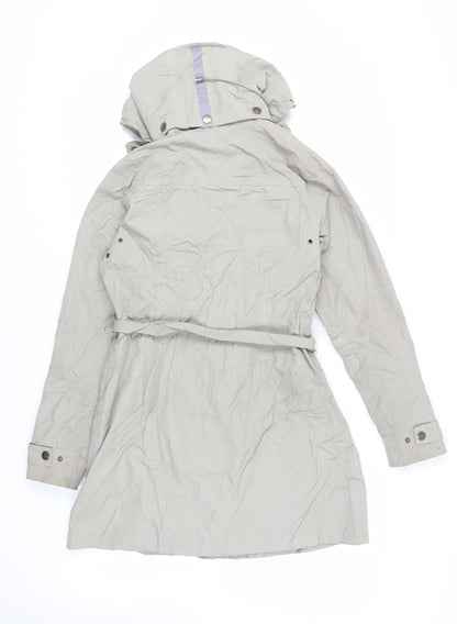 Womens UK Size S Etage Grey Rain Coat
