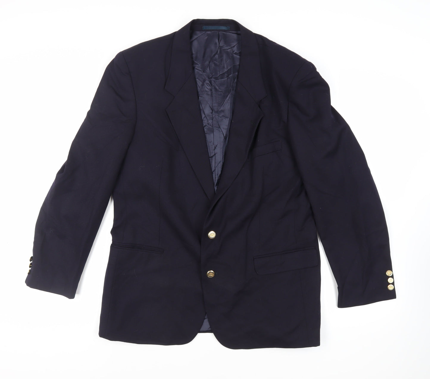 Mens UK Size 42 Burton Regular Blue Suit Jacket