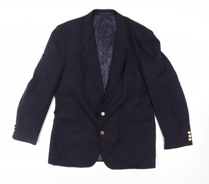 Mens UK Size 42 Burton Regular Blue Suit Jacket