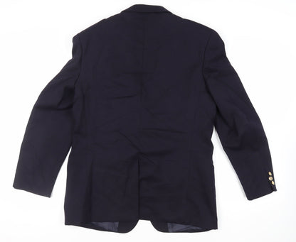 Mens UK Size 42 Burton Regular Blue Suit Jacket