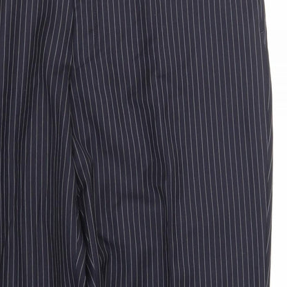 NEXT Mens Blue Wool Dress Pants Trousers Size 36 in L29 in Regular Zip