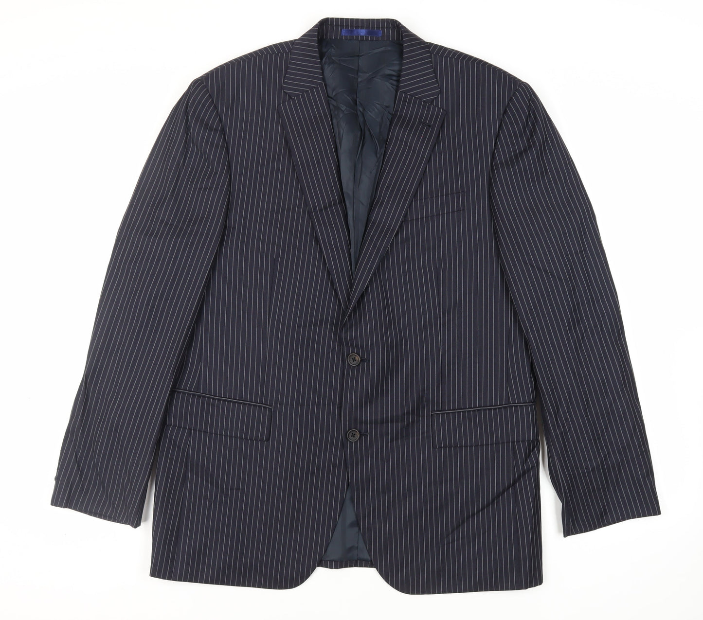 Mens UK Size 46 NEXT Regular Blue Suit Jacket