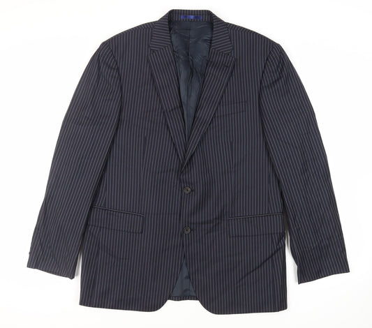 Mens UK Size 46 NEXT Regular Blue Suit Jacket