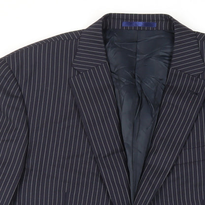 Mens UK Size 46 NEXT Regular Blue Suit Jacket
