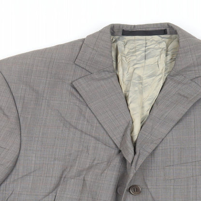 Mens UK Size 40 Marks and Spencer Regular Grey Suit Jacket