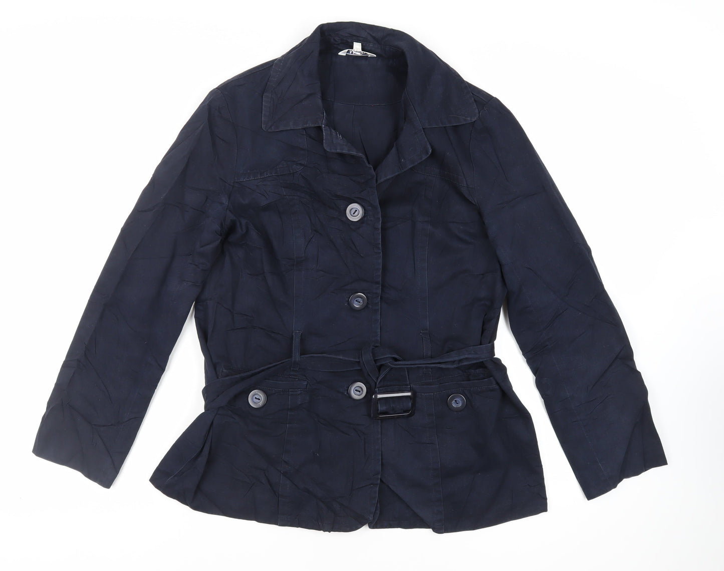 Womens UK Size 14 M&Co Blue Jacket