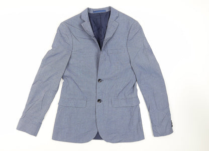 Mens UK Size 36 Marks and Spencer Regular Blue Suit Jacket