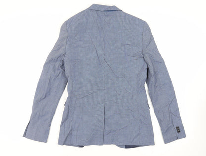 Mens UK Size 36 Marks and Spencer Regular Blue Suit Jacket