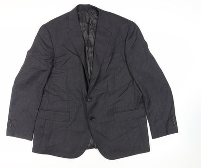Mens UK Size 44 Marks and Spencer Regular Grey Suit Jacket