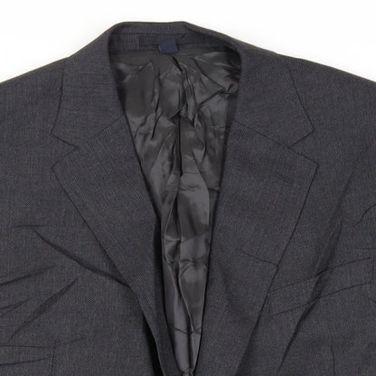 Mens UK Size 44 Marks and Spencer Regular Grey Suit Jacket